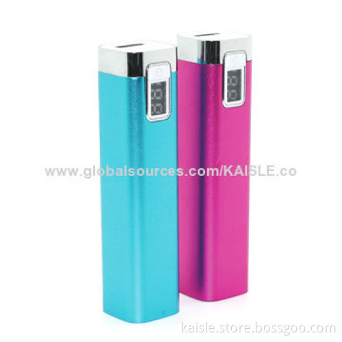 2,800mAh Capacity, 18650 Battery, Short-circuit Protection, LCD Power Indicator